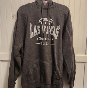 Point Sportswear Gray Authentic Las Vegas Hoodie Size XL